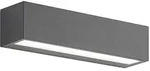 Lucande - Led Wandleuchte Au&szlig;en 'lengo' Aus Aluminium Von