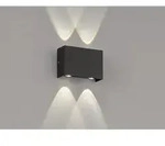 Fischer&honsel - Led Au&szlig;enwandleuchte Nairobi Schwarz Mit Up And Down Licht - 12cm