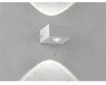 Fischer&honsel - Led Au&szlig;enwandleuchte Helsinki Silber Up And Down, Breite 8cm