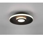 Trio - Led Deckenleuchte Ascari Rund Schwarz Matt Dimmbar Ip44, &Oslash; 30cm