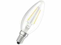 LED-Filament-Lampe classic b parathom® Retrofit klar 2,5W Kerzenlampe E14 2700K 220V