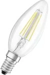 Led-gl&uuml;hlampe Glas Klar Flamme E14, 4w, 470lm.
