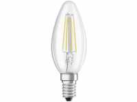 LED-Lampen, klassische Minikerzenform, 40 Watts Ersatz, E14, B-shape, 2700 Kelvin,