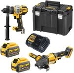 Dewalt - Akku-maschinen-set Dck2016t2t, 54 Volt: Dcd999 + Dcg418, 2x 108 Wh Und