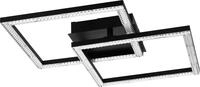 Eglo - Led Deckenleuchte Lejias Schwarz 3.050 Lm Deckenlampe Leuchte Wohnzimmer