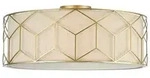 Maytoni - Messina Halbb&uuml;ndige Zylindrische Deckenlampe Gold, 5 Licht, E27