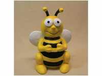 Figurendiscounter - Biene sitzend, klein Dekofigur 46x33x30cm Figur Polyresin