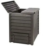Komposter Thermowood 400l Braun 72x90cm. - Garantia