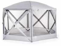 Westmann Polyester Camping Faltpavillon Flexion Grau 350x300x225 cm