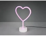 Defibrico - Deko Led Tischleuchte Heart Batterie- Oder Usb Betrieben, H&ouml;he 30cm