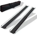 Trutzholm &reg; - Trutzholm 2 X Teleskoprampe 120 - 213 Cm Traglast 272 Alu Grau Schwarz