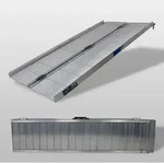 Baumarktplus - Trutzholm Rollstuhlrampe Klappbar 152 Cm Traglast 272 Kg Alu Grau