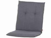 Siena Garden - mirach Sesselauflage 100 cm Dessin Uni grau, 100% Baumwolle
