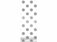 Vliestapete - Punkte - Silber - Metallic Effekt - 10mx52 cm - Silber - Superfresco