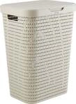 W&auml;schesammler Country, 55 L Cappuccino W&auml;schebox - Rotho