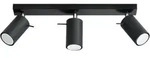 Ring - 3 Light Spotlight Bar Schwarz, Gu10 - Sollux