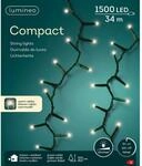 Lumineo - Led Lichterkette Compact 3400 Cm 1.500 Lichter Warmwei&szlig;