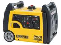 Champion - Power Equipment mobiles Stromaggregat Benzin 3100 Watt, tragbar, leise