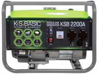 Ks basic 2200A Stromerzeuger Strom generator Benzin Notstromaggregat 2200 Watt