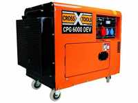 Cross Tools Diesel-Stromerzeuger CPG6000DEV 6300 W Stromerzeuger