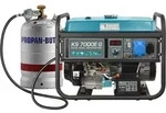 K&ouml;nner&s&ouml;hnen - K&ouml;nner&s&ouml;hnen Gas Benzin Stromaggregat 5500 Watt Ks7000eg