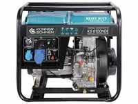 Ks 6100HDE Stromerzeuger Stromgenerator Diesel Notstromaggregat 5.5kW