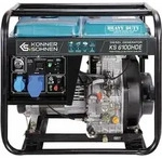 K&ouml;nner&s&ouml;hnen - Ks 6100hde Stromerzeuger Stromgenerator Diesel Notstromaggregat