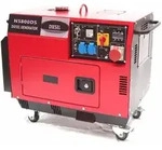 Diesel Stromerzeuger 5800 Generator 06263 Schallisoliert 400v Leise Schallged&auml;mm
