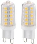 Trio - G9 Led 2stk. Stiftsockel - 3 Watt, 300 Lumen, Warmwei&szlig; - 3 Stufen Dimmer