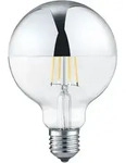 Trio - E27 Filament Led - 7 Watt, 680 Lumen, Warmwei&szlig;, &Oslash;9,5cm - Extern Dimmbar