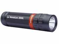 Acculux - 200L led Taschenlampe batteriebetrieben 200 lm 124 g
