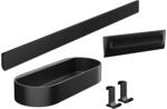 Wallstoris - Bad-accessoires, Schwarz Matt 27967670 - Hansgrohe