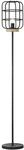 Brilliant Lampe, Gwen Standleuchte 1flg Antik Holz/schwarz Korund, Metall/holz, 1x