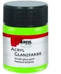 Kreul Acryl Glanzfarbe Lindgr&uuml;n 50 Ml Verzierfarbe