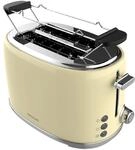 Vertikale Toaster Toast&taste 1000 Retro Double Beige - Cecotec