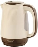 Maestro - Feel Mr042 Beige Elektrischer Wasserkocher 1,7 L Beige, Braun 2200 W