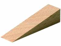 Holzkeile 14,5 x 18 x 65,5 mm Buche - 10 Stück Türstopper - Hettich