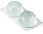 Anschlagpuffer Transparent &Oslash; 22 X 10 Mm - 4 St&uuml;ck Filzgleiter - Hettich