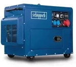 Scheppach - Diesel Stromerzeuger Sg5200d 4-takt Notstromaggregat Generator 5000w