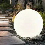 Solarlampen F&uuml;r Au&szlig;en Kugel Gartenleuchte Erdspie&szlig; Kugelleuchte Solar 30 Cm...