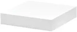Regalboden Big Boy 25 X 25 Cm, 50 Mm, Wei&szlig; Regalb&ouml;den - Dolle