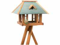 Siena Garden - Vogelfutterhaus grünfink inkl. Ständer Maße: 51x36x37/115 cm,