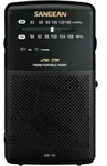Sr-35 Schwarzes Taschenradio Fm/am Eingebauter Lautsprecher Und Kopfh&ouml;rer - Sangean