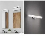 Spiegelzylinder Led Wandleuchte Mattimo Chrom Ip44 Trio Lighting