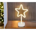 Deko Led Tischleuchte Star Batterie- Oder Usb Betrieben, H&ouml;he 30cm