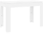 Vidaxl Esstisch Wei&szlig; 120x60x76 Cm Ingenieurholz