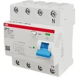 Abb Stotz S&j Fi-schutzschalter Typb 4p 40a, 300ma, 3ka, 4te F204b-40/0, 3-4te