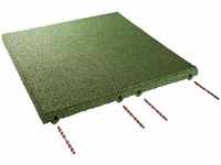 Profimat Fallschutzplatten 50 x 50 x3 cm grün Matten Fallschutzmatten Fallschutz