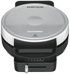 Rommelsbacher Waffelautomaten Wa 850, Waffeleisen ,schwarz/silber