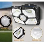 Led Solar Wandleuchte "swl 722" Pir Bewegungsmelder, 72 Leds, Ip65